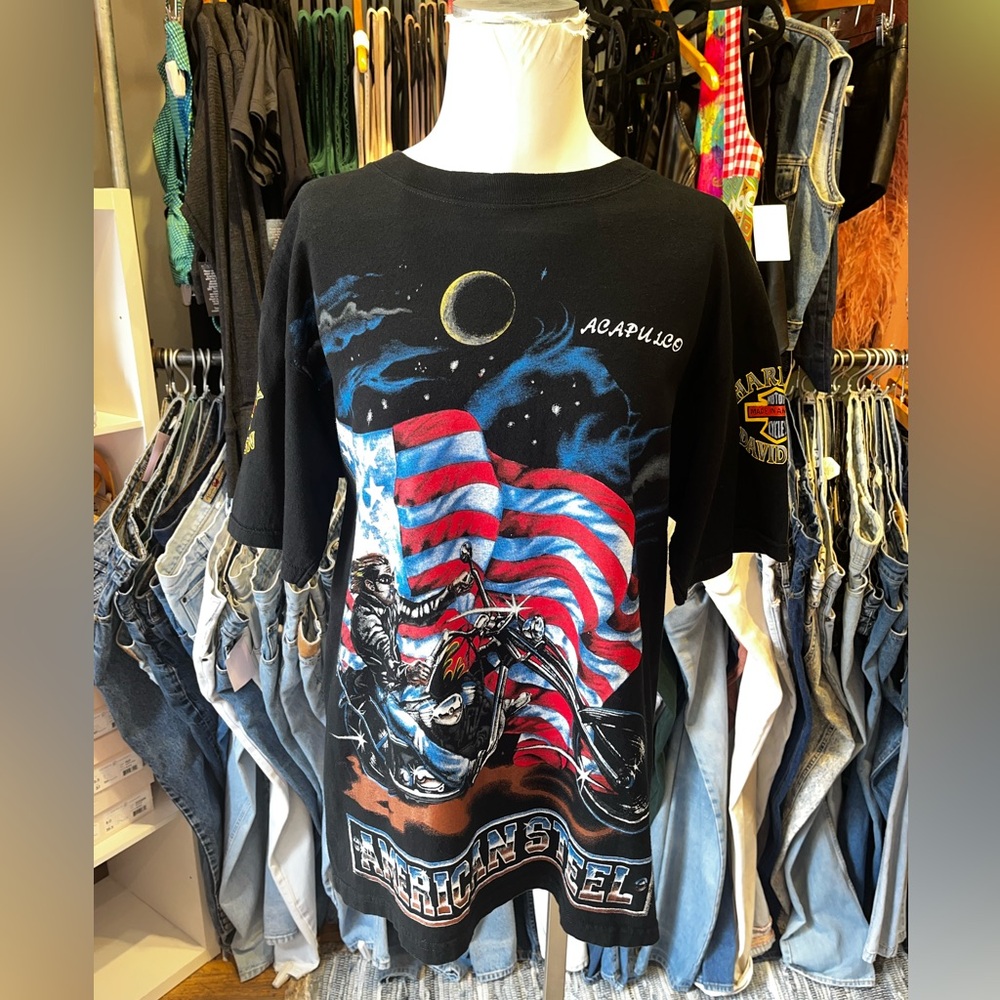 Vintage y2k HARLEY Acapulco Tee shirt